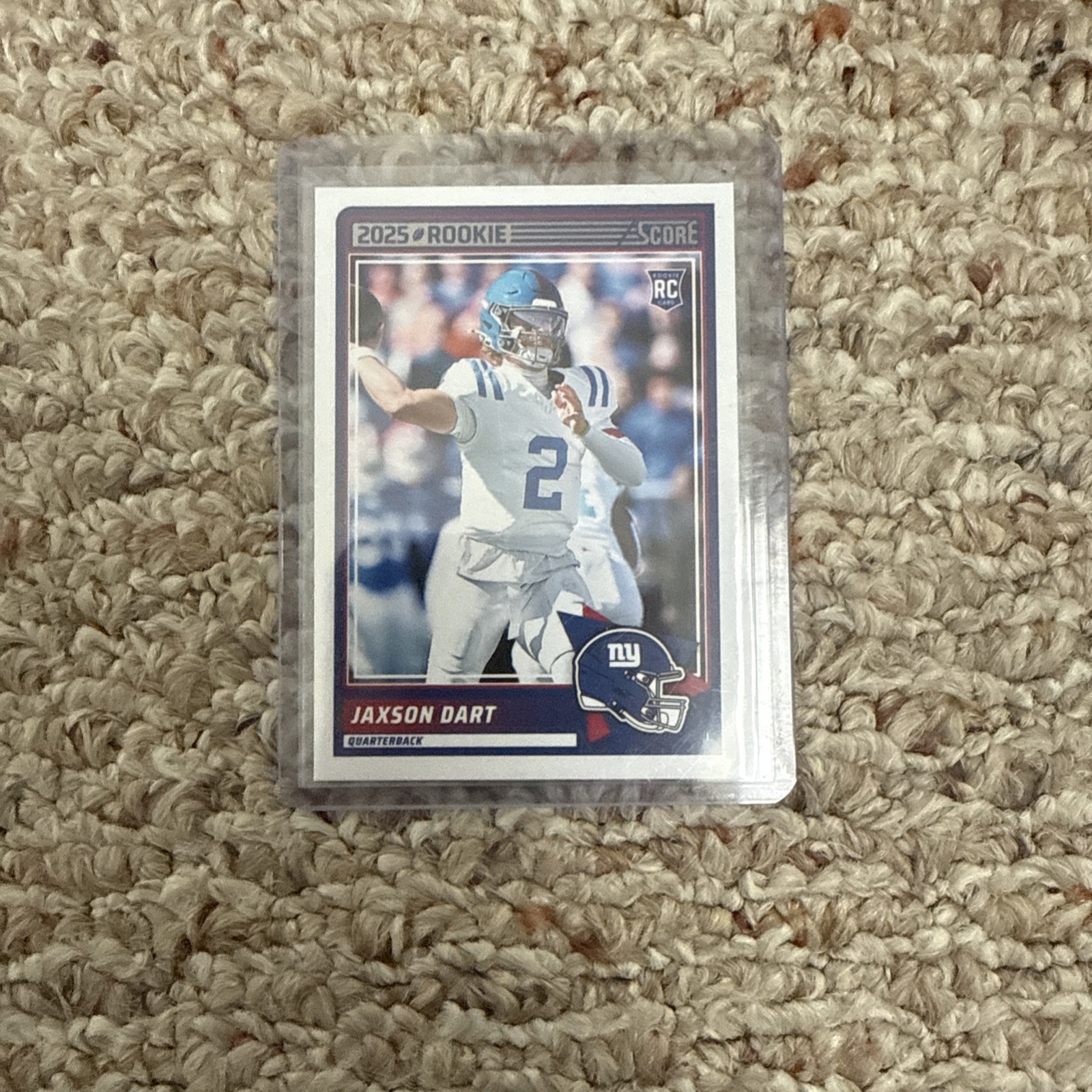 2025 Panini Score Scorecard Jaxson Dart Base RC Rookie #35💥