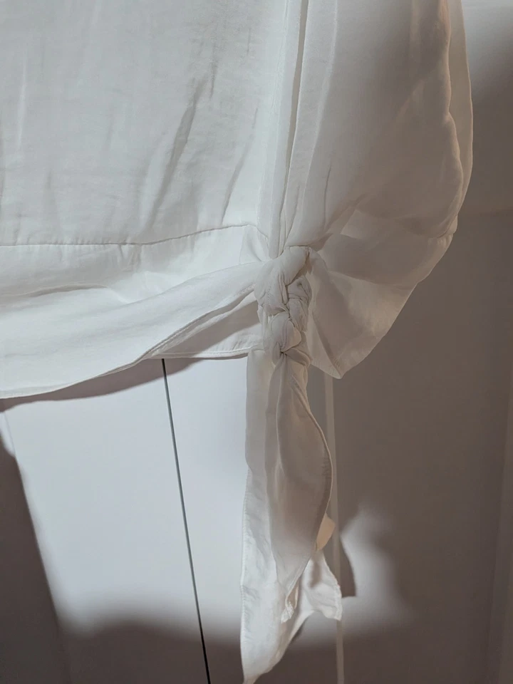 Blusa Mujer Manga Corta Simply Vera Vera Wang Talla 1X Color Blanco Foto 3 de 4