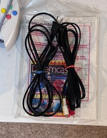 1999 SEGA DREAMCAST CONSOLE WHITE NTSC CIB partially works