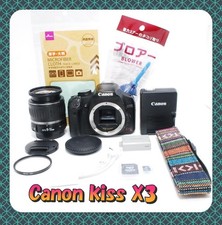 Canon EOS Kiss X3 DSLR Camera Kit with 18-55mm Lens Great for Beginners