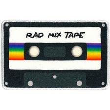 C D Visionary Rad Mix Tape Patch