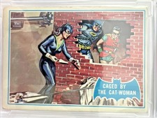 1966 Topps Batman B Series Blue Bat Trading Cards 3
