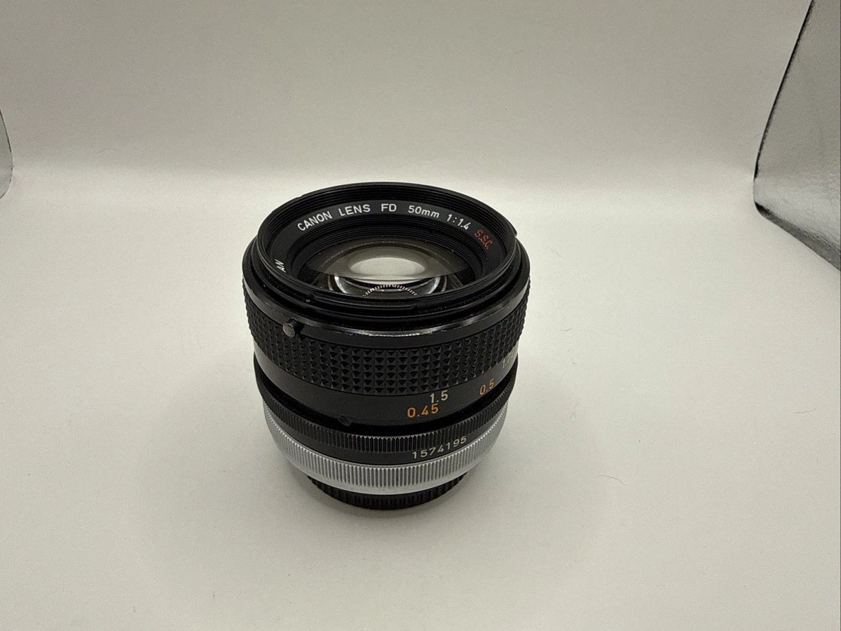 Canon FD 50mm f/1.4 Camera Lenses for sale | eBay