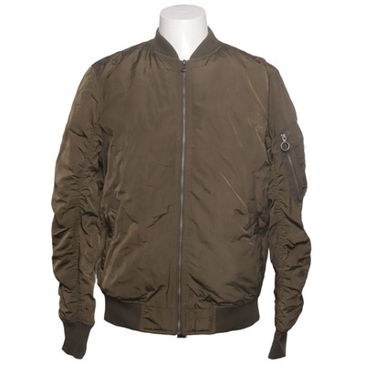 Pull & Bear, Bomberjacke, Herren, Größe: 42, Grün/Orange, Polyester #qTF