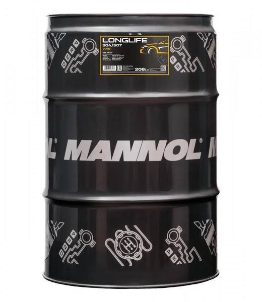 208L Mannol 7715 MotoröL Longlife 504/507 5W-30-image