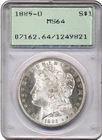 1885 O $1 Morgan Silver Dollar PCGS MS64 Uncirculated Coin Old Rattler