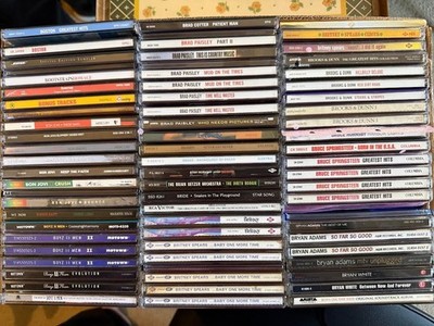 Lot clearance of music CDs, all disks are the same price, great variety Box 4-6