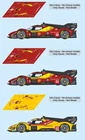 Ferrari 499 P Hypercar WEC 2026 1:32 1:43 1:24 1:18 Decals Slot Decals