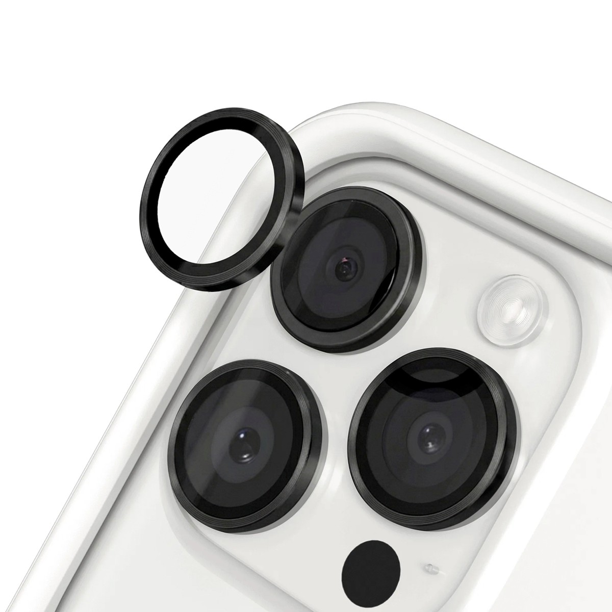 Évitez les rayures sur l'objectif d'iPhone 15 avec ce double protecteur en verre trempé