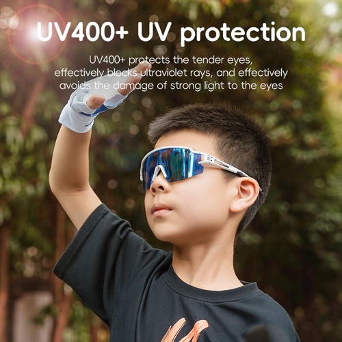ROCKBROS Gafas de sol polarizadas para ciclismo Gafas deportivas al aire libre para niños UV400 - Imagen 6 de 22
