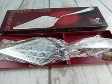Pastry Trowel Server in Box Silverplated F.B. Rogers Silver Company VTG NOS