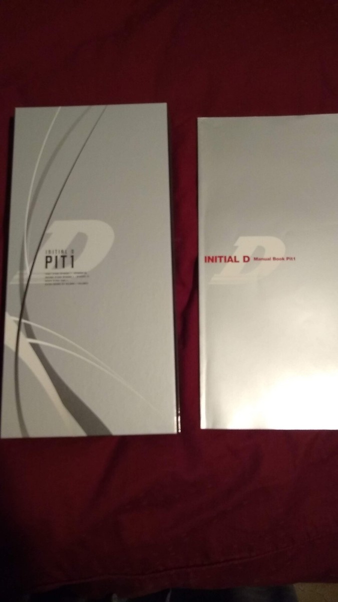 US SELLER! Anime Initial D Premium Pit Blu-ray Box Pit 1 Pit