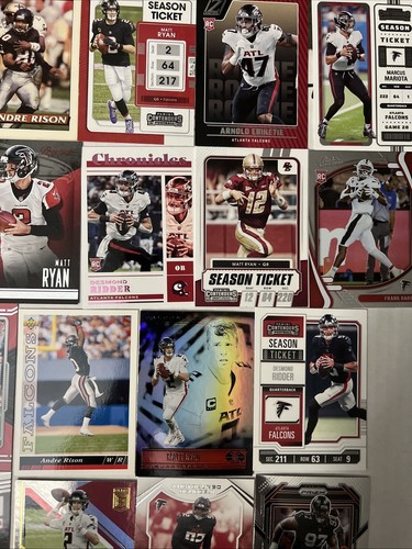 Atlanta Falcons 54 Card Lot - Picture 7 of 10