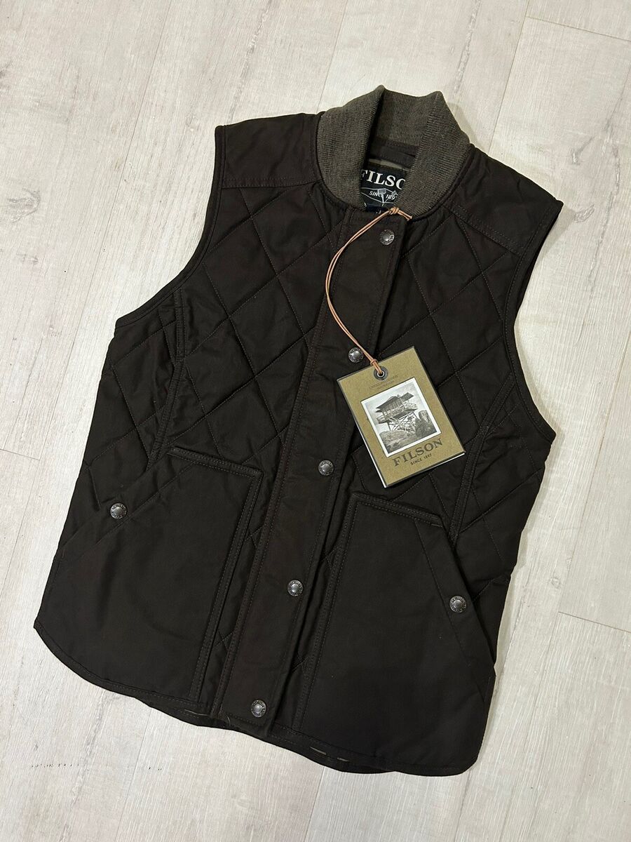 FILSON QUILTED FIELD VEST JACKET WOMENS SIZE XS FILSON QUILTED FIELD VEST JACKET WOMENS SIZE XS