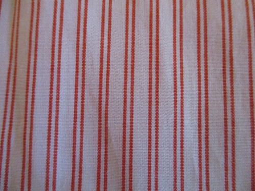 NUEVO CON ETIQUETAS BLUSA SIN MANGAS MICHAEL KORS MEDIANA BLANCA/ROJA OSCURA A RAYAS CON CORBATA - Imagen 8 de 12