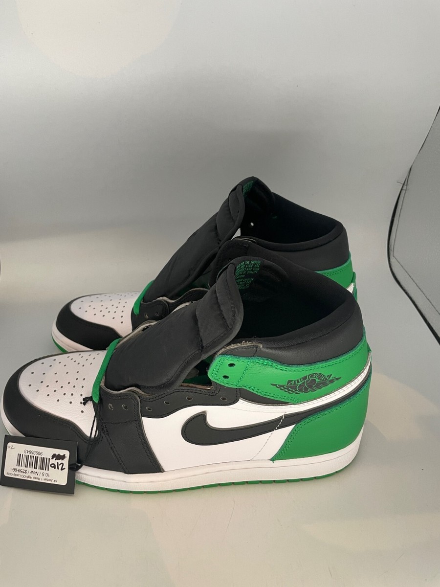 Size 10.5 - Air Jordan 1 Retro OG High Lucky Green | eBay