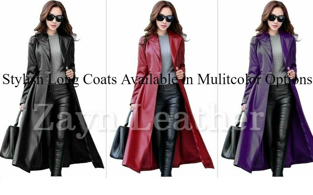 Ebay leather shop coats ladies