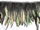 BIG SIZE FEATHER FRINGE TRIMMING, LARGE ROSTER/HEN FEATHER
