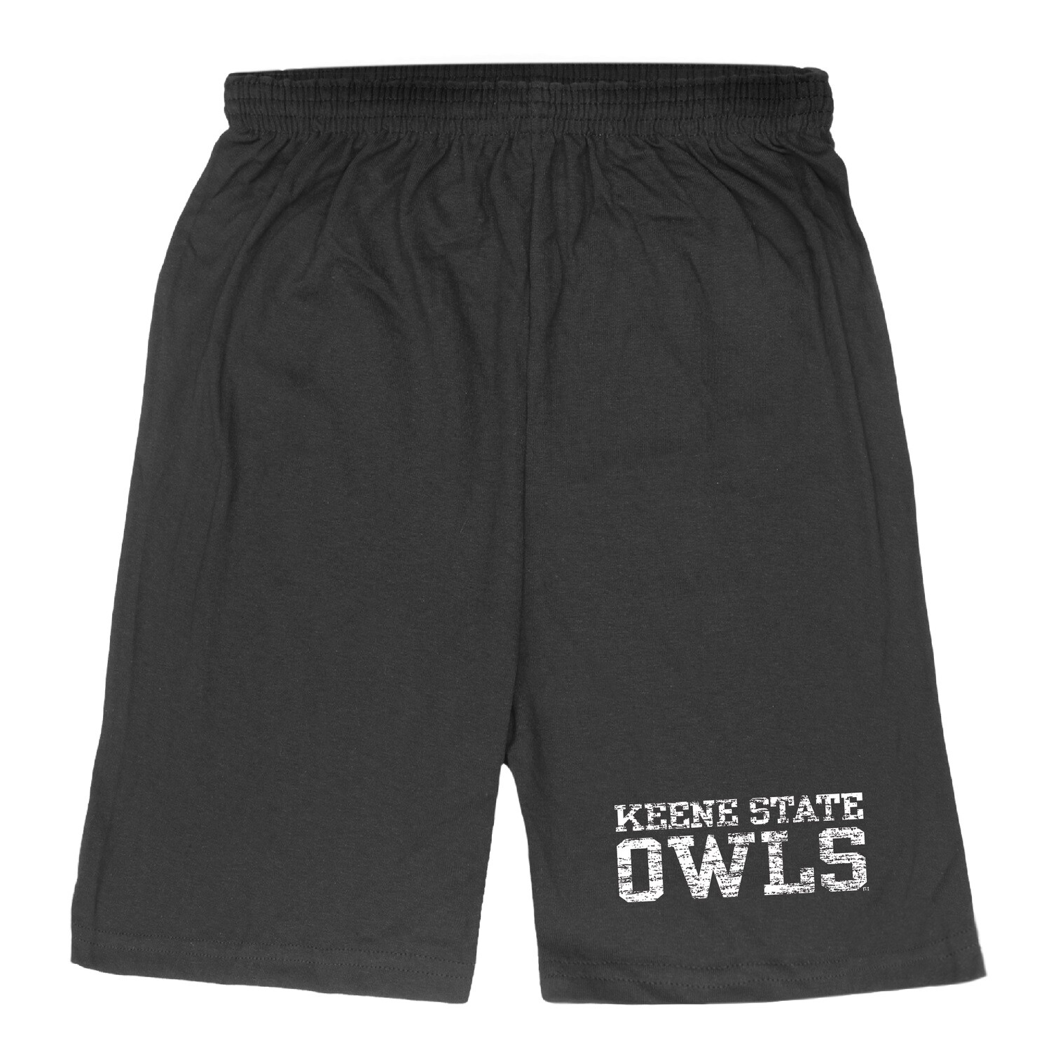 Pantaloncini Keene State College Owls KSC NCAA College in pile effetto invecchiato