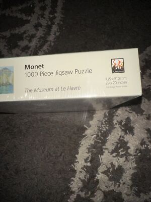 Puzzle Flame Tree 1000 Pezzi – 'Il Museo Di Le Havre' Di Monet – Sfida Artistica Per Adulti Dalla National Gallery - 3