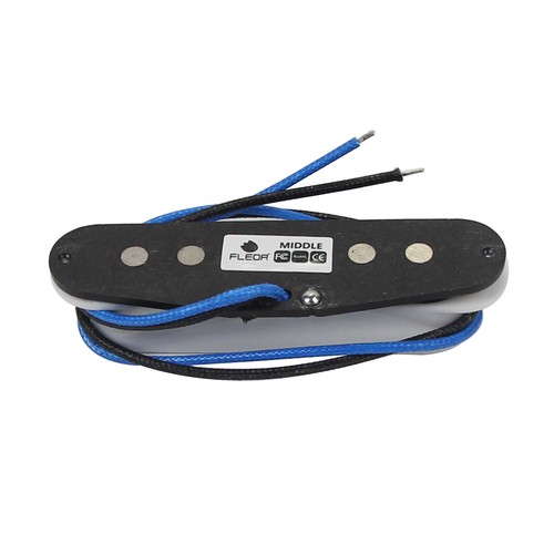 Pastilla para guitarra eléctrica FLEOR ST Alnico5 bobina única cuello escalonado/medio/puente - Imagen 19 de 33