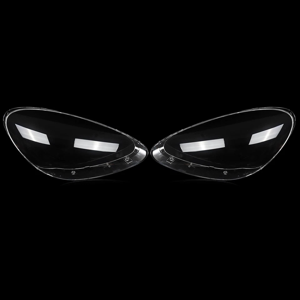For Porsche Cayenne 2011-2014 Headlight Lens Cover Lampshade Clear Shell LH+RH - Imagem 2 de 4