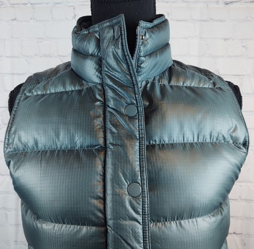 J Crew, NWOT, Women's Down Filled Nylon Green Puffer Vest, Sz. XS - Picture 2 of 15
