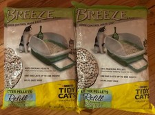 Purina Tidy Cats Litter Pellets, BREEZE Refill Litter Pellets, 3.5 lb. 2 Pack