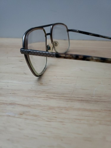 Vintage Safilo Elasta 3772 Eyeglasses Frames Aviators Tortoise Italy - Picture 7 of 12