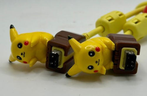 Nintendo Game Boy Color/Pocket/Light Kemco Pikachu Game Link Cable Pokemon Japan - Picture 2 of 4