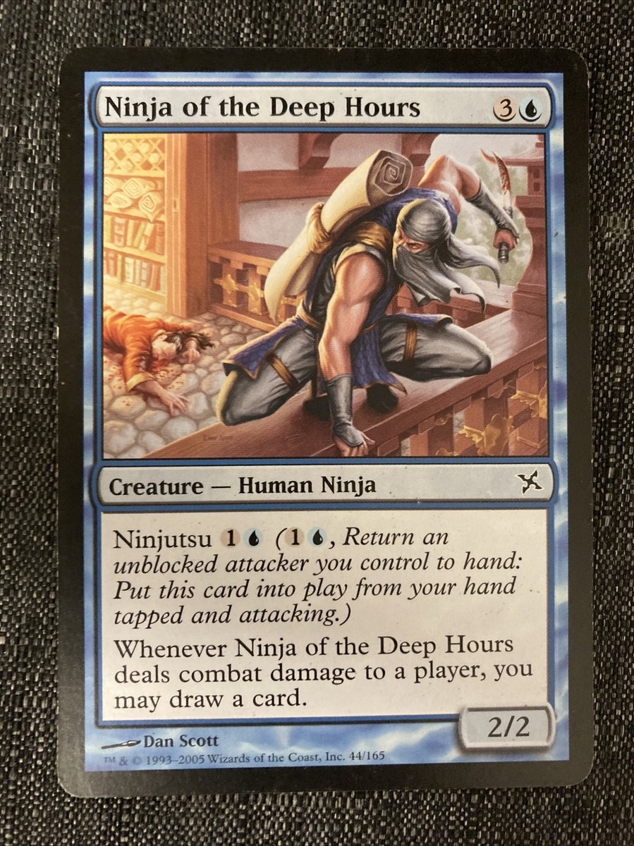 Ninja of the Deep Hours - Mixed Sets - MTG Card LP | eBay