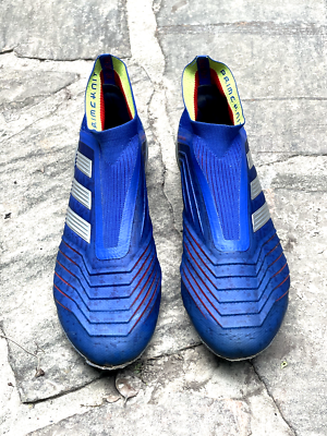 Adidas Mens Primeknit Predator 19+ FG Boost Blue Soccer  display picture 1
