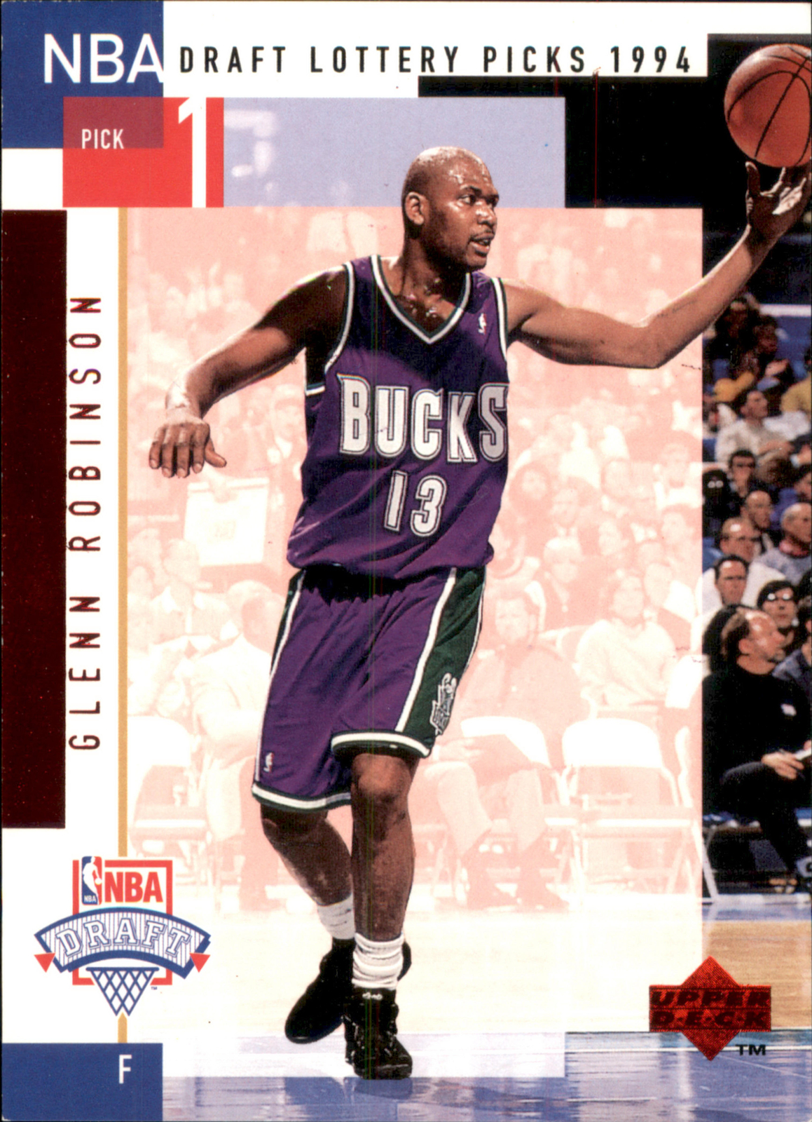 1994-95 Upper Deck #D1 Glenn Robinson NBA Draft Lottery Picks 1994