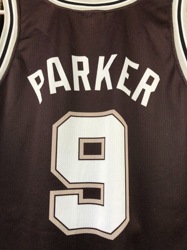 Vintage San Antonio Spurs Parker NBA Champion Authentic Jersey Mens Size XL - Picture 15 of 16