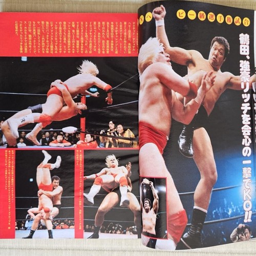Cover Stan Hansen & Hulk Hogan : Apr 1983 BBM Japanese Wrestling Magazine /Japan - Picture 11 of 12