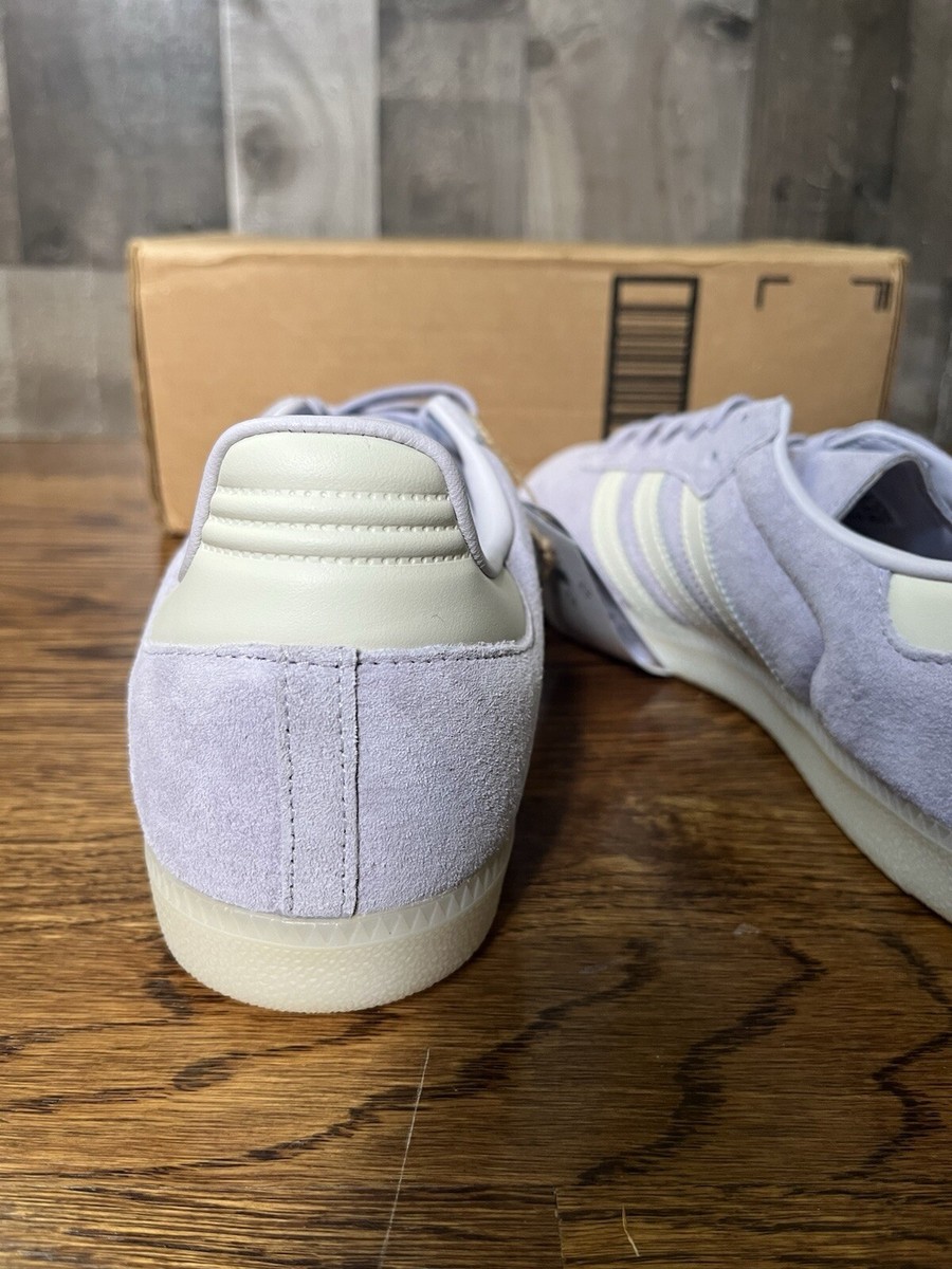 Adidas Samba OG Silver Dawn Purple Sneakers Size 13 Leather