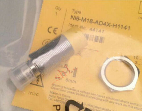 Turck Ni8-M18E-AD4X Inductive Proximity Sensor N.O. 8mm 10-65VDC M18 T Proximity Sensor N O 8mm 10 65vdc M18 Thread