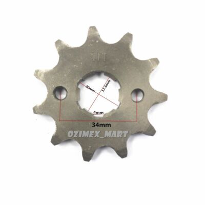 520 11T Front Sprocket Kit 20mm Spline Motorcycle Pit Dirt Quad