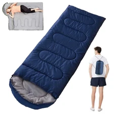 Portable Adult Sleeping Bag For Big & Tall Adult Outdoor Camping Waterproof