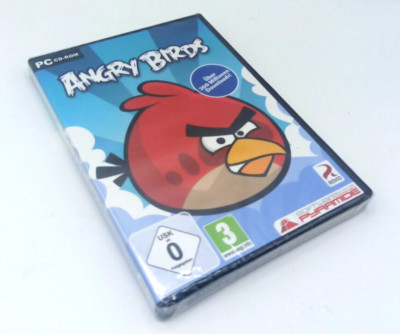 PC Rovio Angry Birds 2011 CD Rom Sammler Kult Spiel Rar Neu Sealed