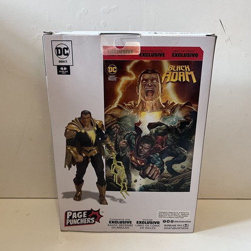 Modellino Black Adam Page Punchers - DC Direct McFarlane Toys - Foto 5 di 7