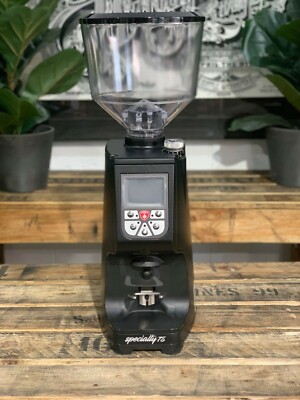 EUREKA ATOM 75E SPECIALITY BRAND NEW BLACK ESPRESSO COFFEE GRINDER DOMESTIC HOME