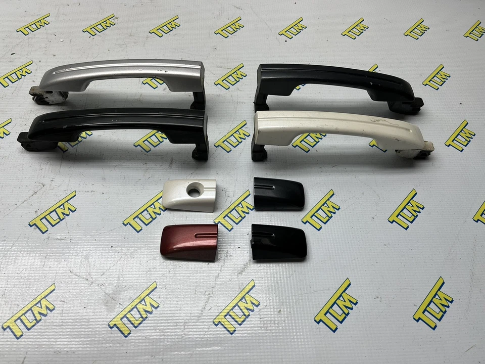 Conjunto de alças Acura TL exterior 2004 2005 2006 2007 2008 dianteiro traseiro esquerdo direito fabricante de equipamento original - Imagem 3 de 4