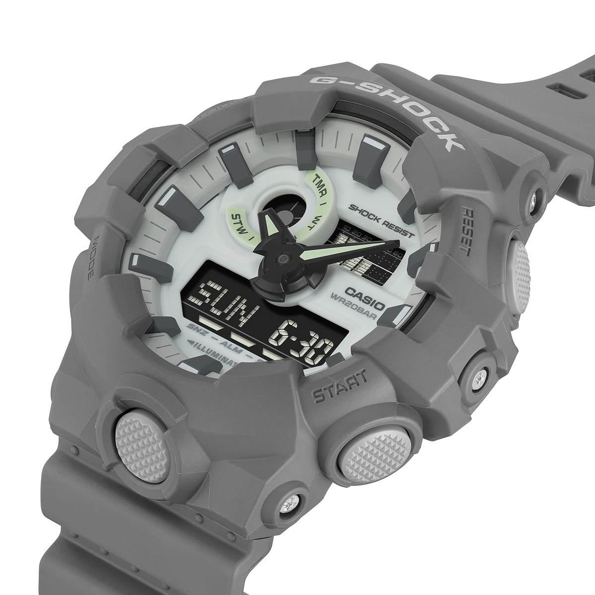 【極美品】CASIO　G-SHOCK　GA-700HD HIDDEN GLOW Casio G-Shock Analog-Digital Hidden Glow GA-700HD-8AJF