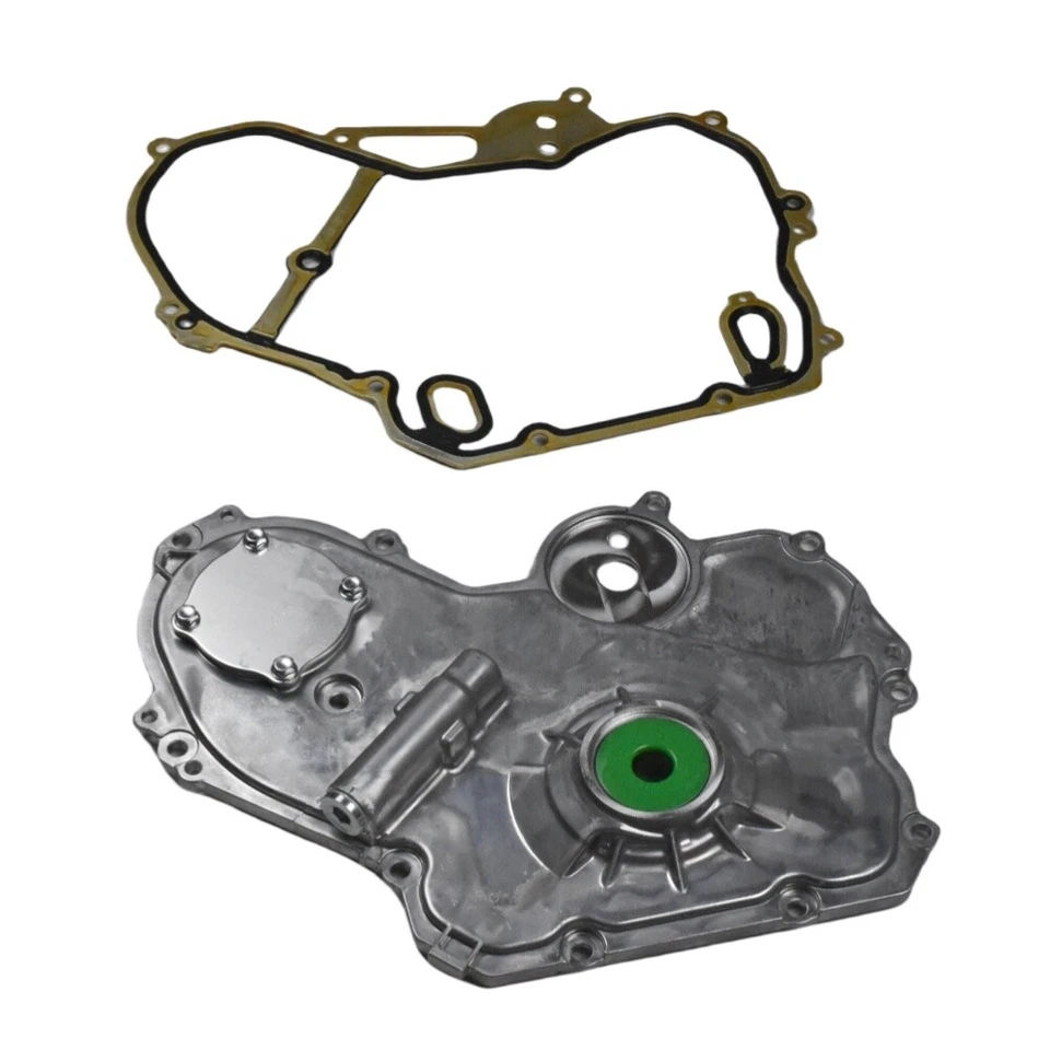 Oil Pump Timing Cover For 00-17 Buick Chevrolet 9-3X Alero 2.0L 2.4L L4 DOHC - Image 2 of 4