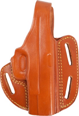 Gould & Goodrich Three Slot Pance Holster, Chestnut Brown, Right Hand: 803-G19
