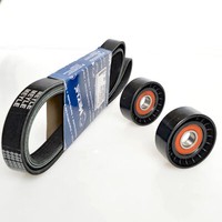 Meyle 6PK1705 Keilrippenriemen + Rolle FüR Citroen Fiat Peugeot Mit Klima Lancia