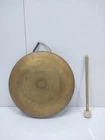 Vintage Brass Nautical Gong Bell Arduinc Round Ship Decor Maritime Gift