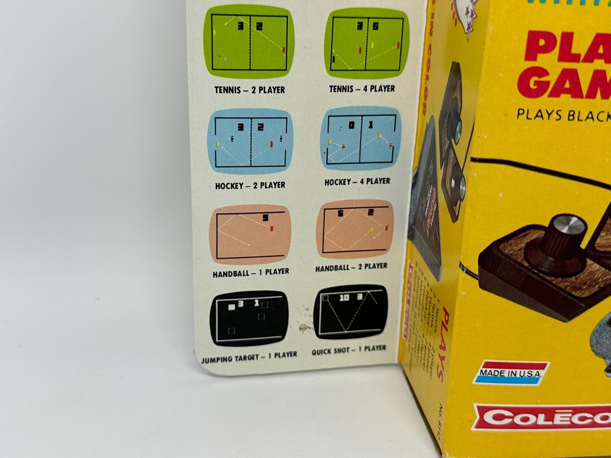 コロッタ スタオケ セット Coleco Telstar 6040 Console CIB 1st TV Game System 1976 Parts Or