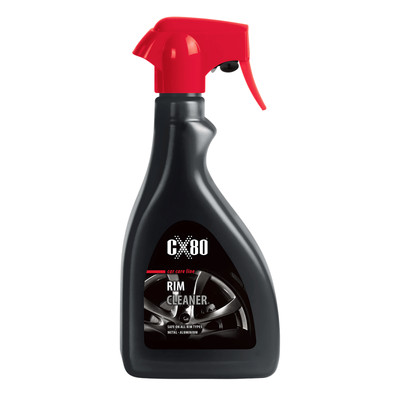 CX80 Wheel Cleaner 600ml Spray Bottle, Rim Care, for Steel & Alloy Wheels